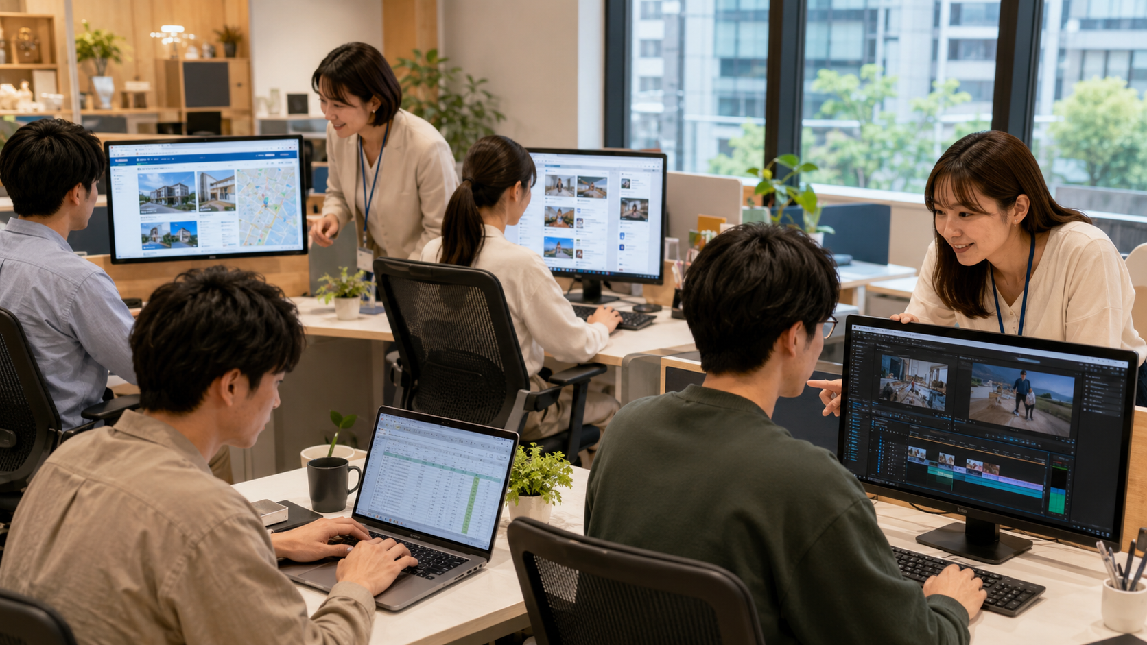 実際の企業案件